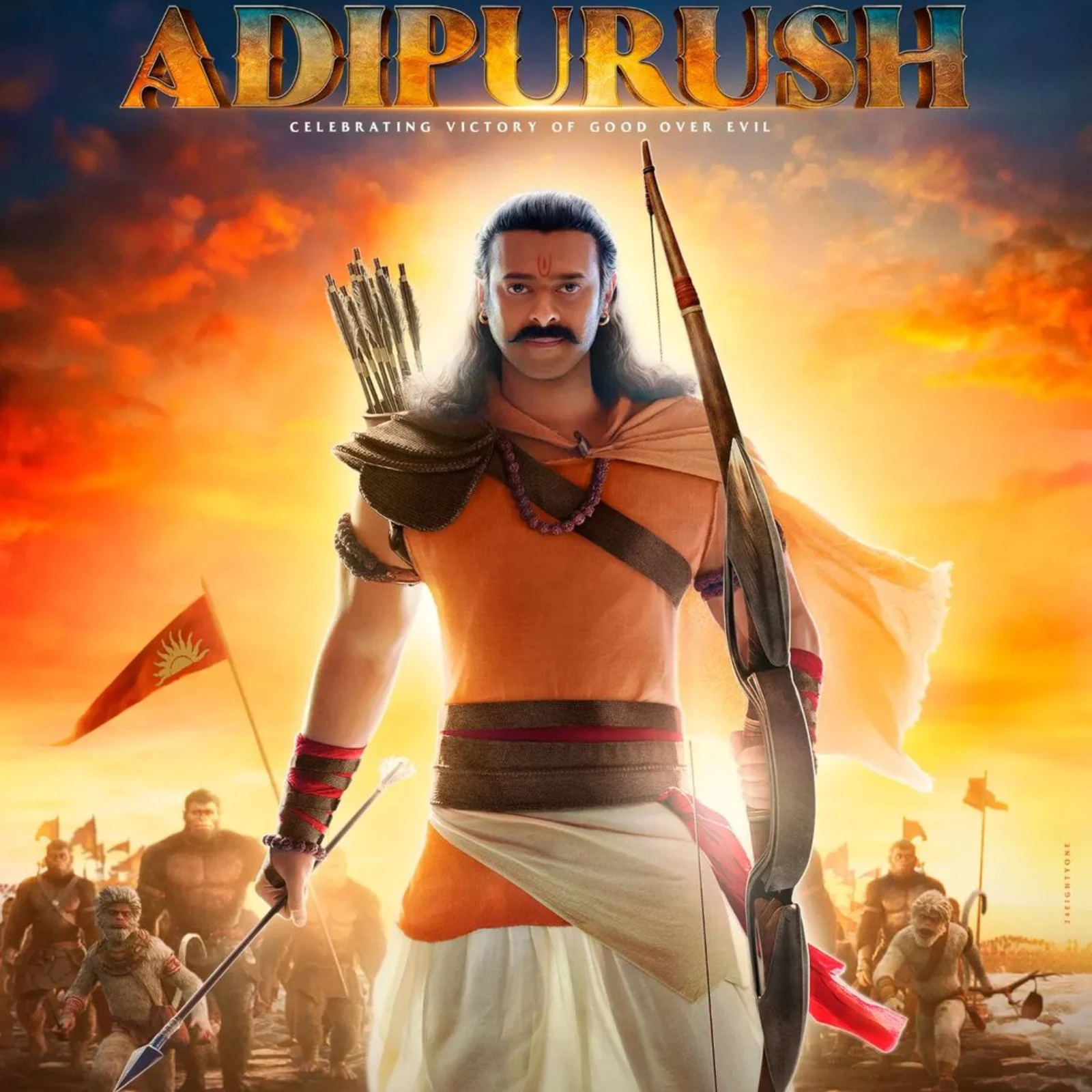 Prabhas Adipurush Poster