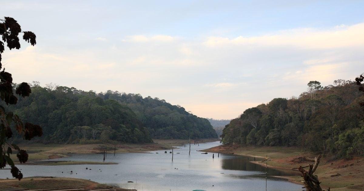 The famous travel destination of Thekkady in Kerala