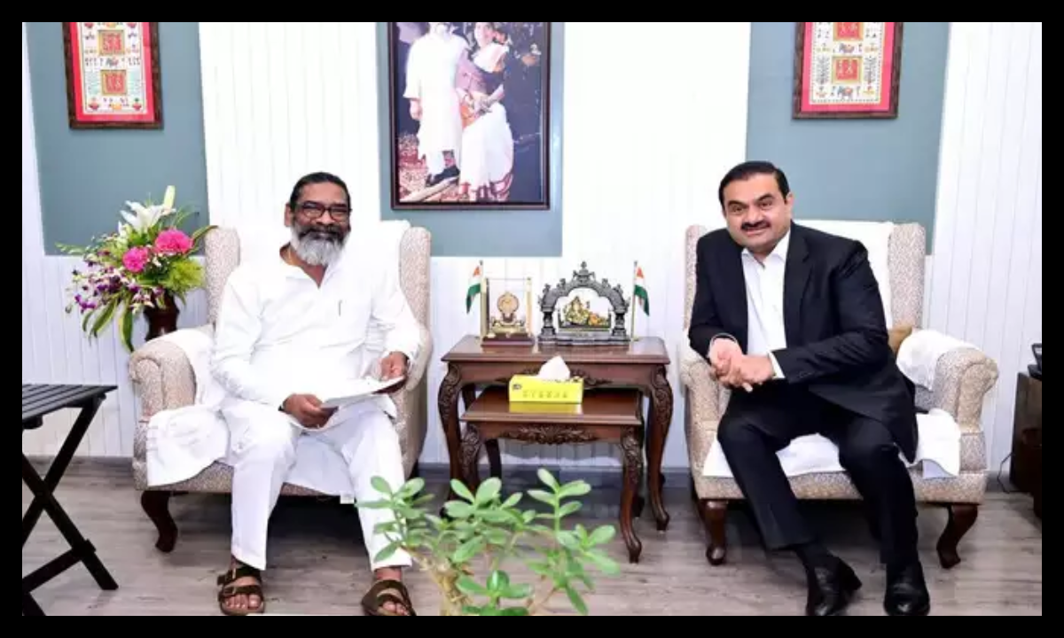 Gautam Adani in Jharkhand