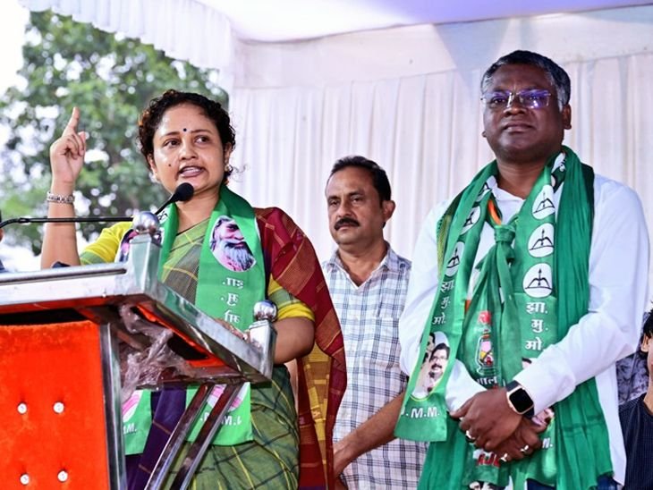 गांदेय प्रमुख काल्पनिक सोरेन घाटशिला उपनगर: झामुमो चिंतक सोमेश सोरेन के लिए किया गया स्मारक -जमशेदपुर (पूर्वी सिंहभूम) समाचार