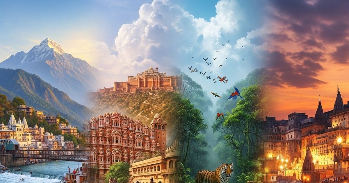 Rishikesh, Uttarakhand: For an easy yet refreshing trip from Delhi, Rishikesh fits perfectly. Ganga views, forested hills, river rafting, quiet cafés, and evening aartis create balance. With budget-friendly food, hostels, and ashrams, it offers calm, adventure, and affordability in equal measure.