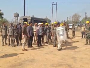 जसीडीह में 28.55 नैके ग्राउंड पर प्रशासन ने किया एक्शन