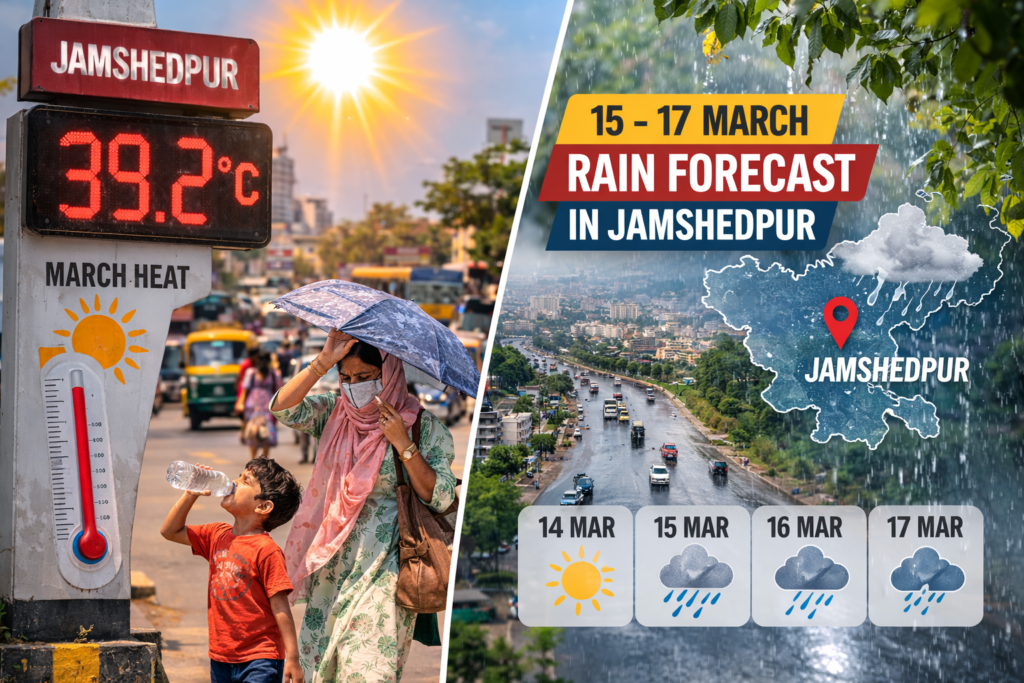 Jamshedpur temperature record