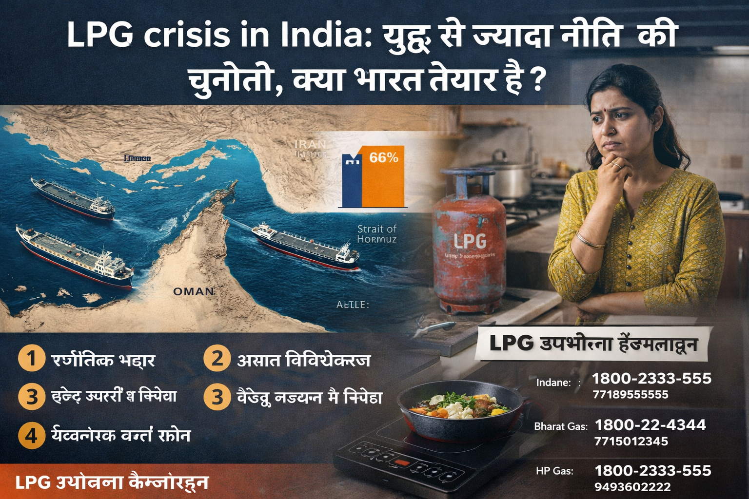 LPG crisis in India