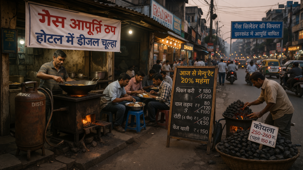 Ranchi gas supply disruption