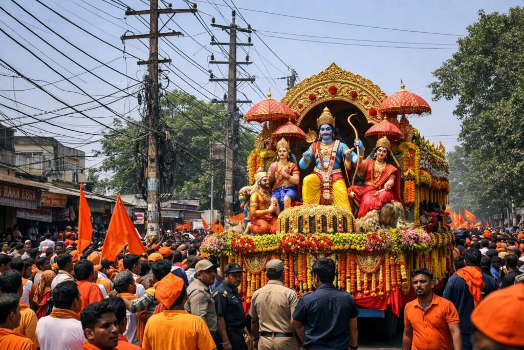 Ram Navami Shobha Yatra Jharkhand