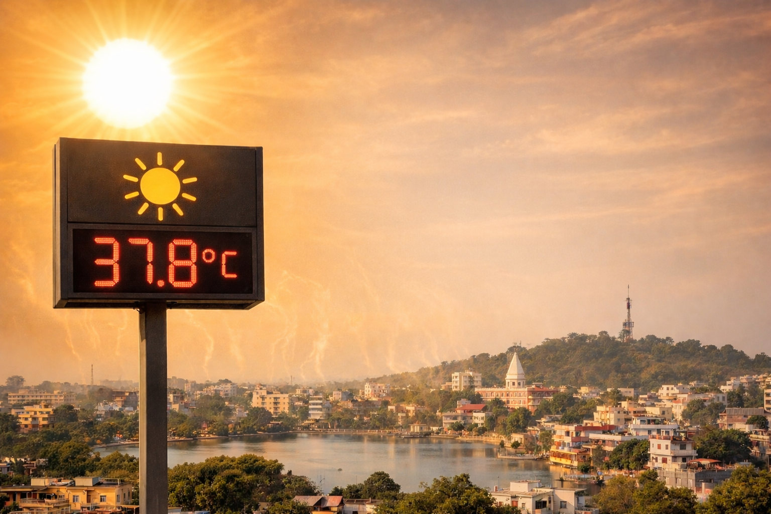 Ranchi crosses 37 degree temperature