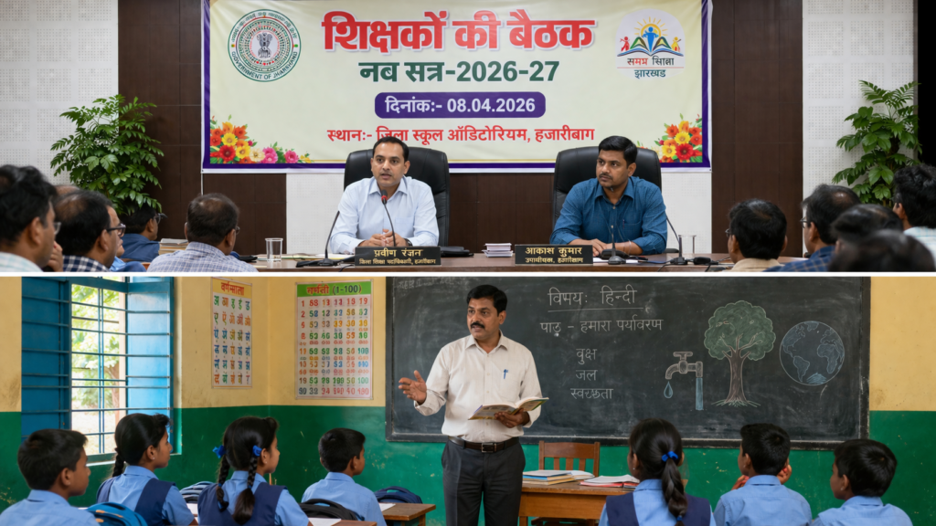 Hazaribagh government schools new session