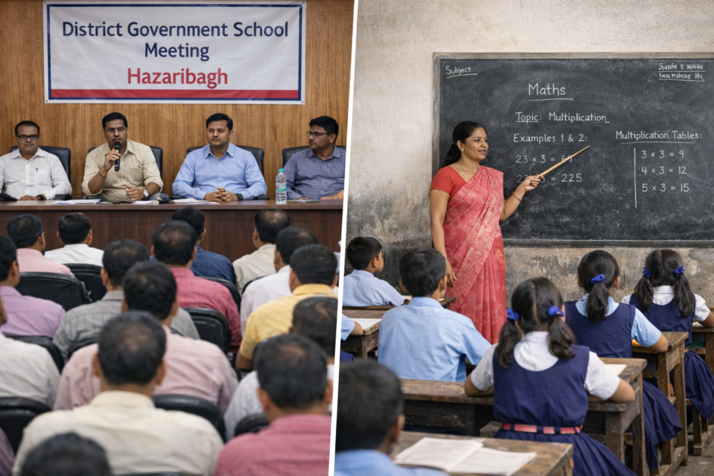Hazaribagh government schools new session