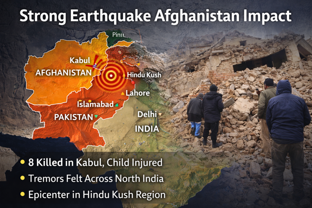 Strong earthquake Afghanistan impact strong earthquake Afghanistan impact