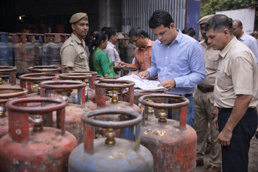 LPG complaint Deoghar Jharkhand