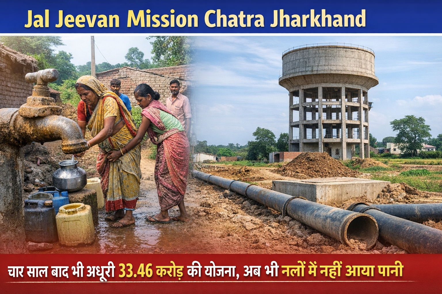 Jal Jeevan Mission Chatra Jharkhand