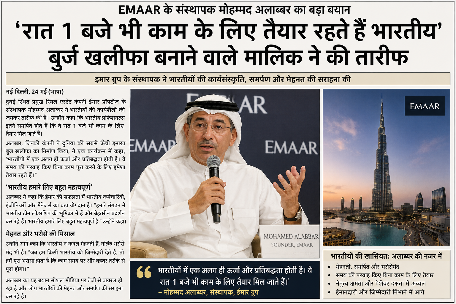 Emaar Founder Mohamed Alabbar
