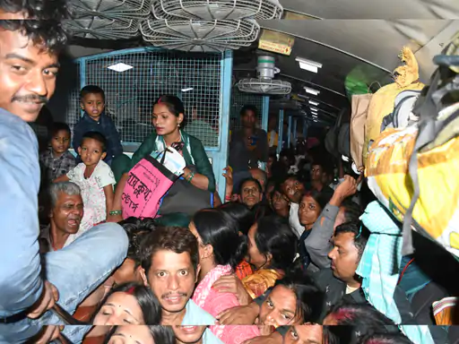 Summer Vacations Begin All Trains Full Waiting