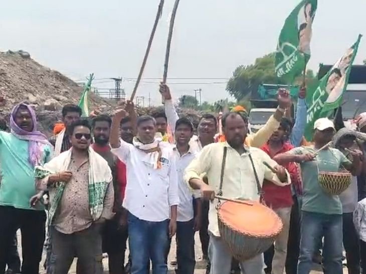 सीसीएल प्लांट शुरू ही हुआ विवाद गहराया: रैयट सीमेंट्स ने नौकरी और सब्जी की मांग पर काम खरीदा, सिलेंडर का असर हुआ - रामगढ (झारखंड) समाचार