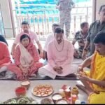 रक्षा राज्य मंत्री संजय सेठ ने देवघर: बाबा बैद्यनाथ मंदिर में की पूजा, विकसित भारत का मांगा आशीर्वाद - देवघर समाचार