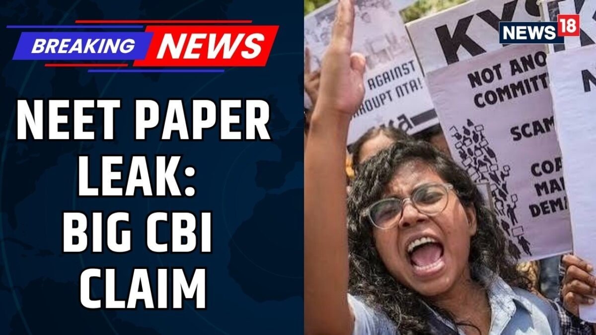 सीबीआई ने प्रोफेसरों और कोचिंग सेंटरों से जुड़ी प्रमुख नीट 2026 पेपर लीक साजिश का पर्दाफाश किया